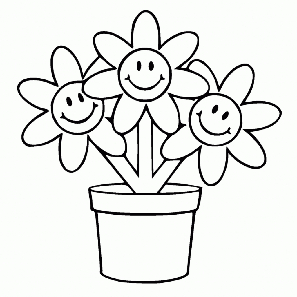 How To Draw A Flower Pot Easy | Best Flower Site