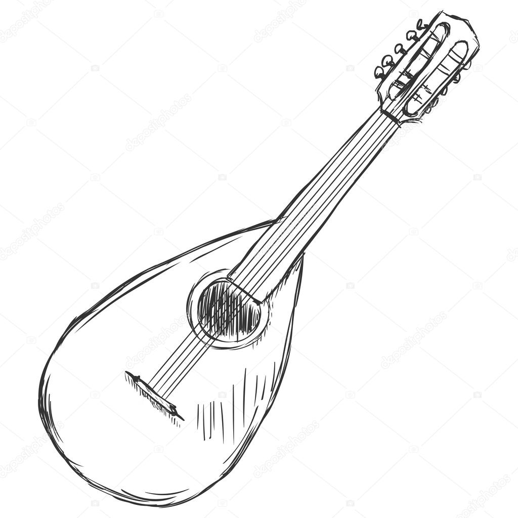 Mandolin Drawing at GetDrawings Free download