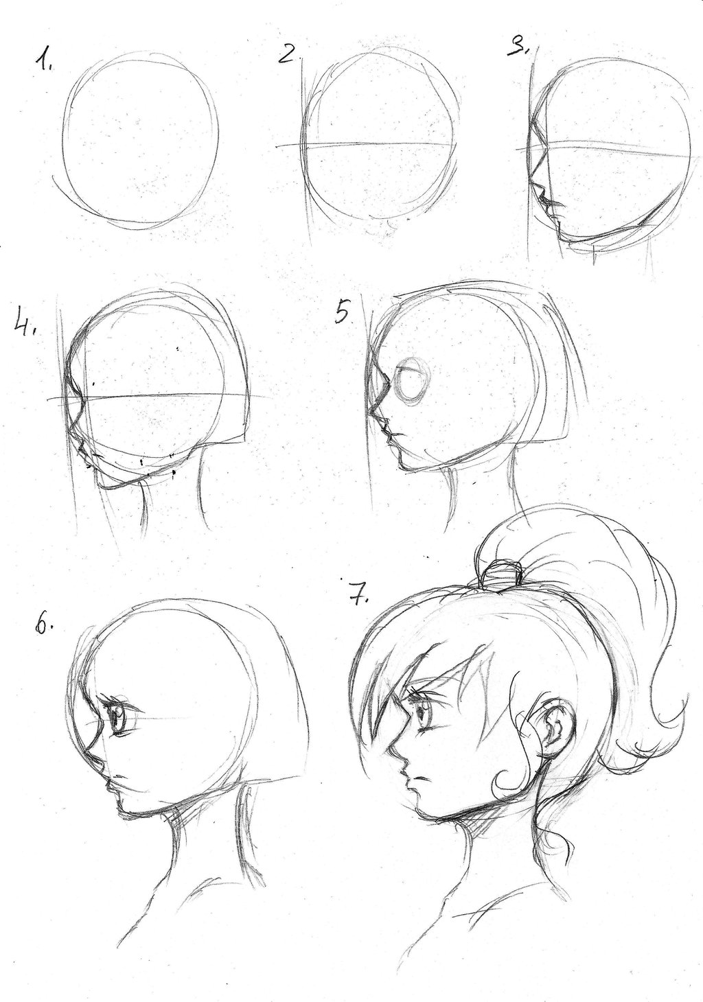 Creative How To Draw Manga Sketching Manga Style Free Download for Beginner