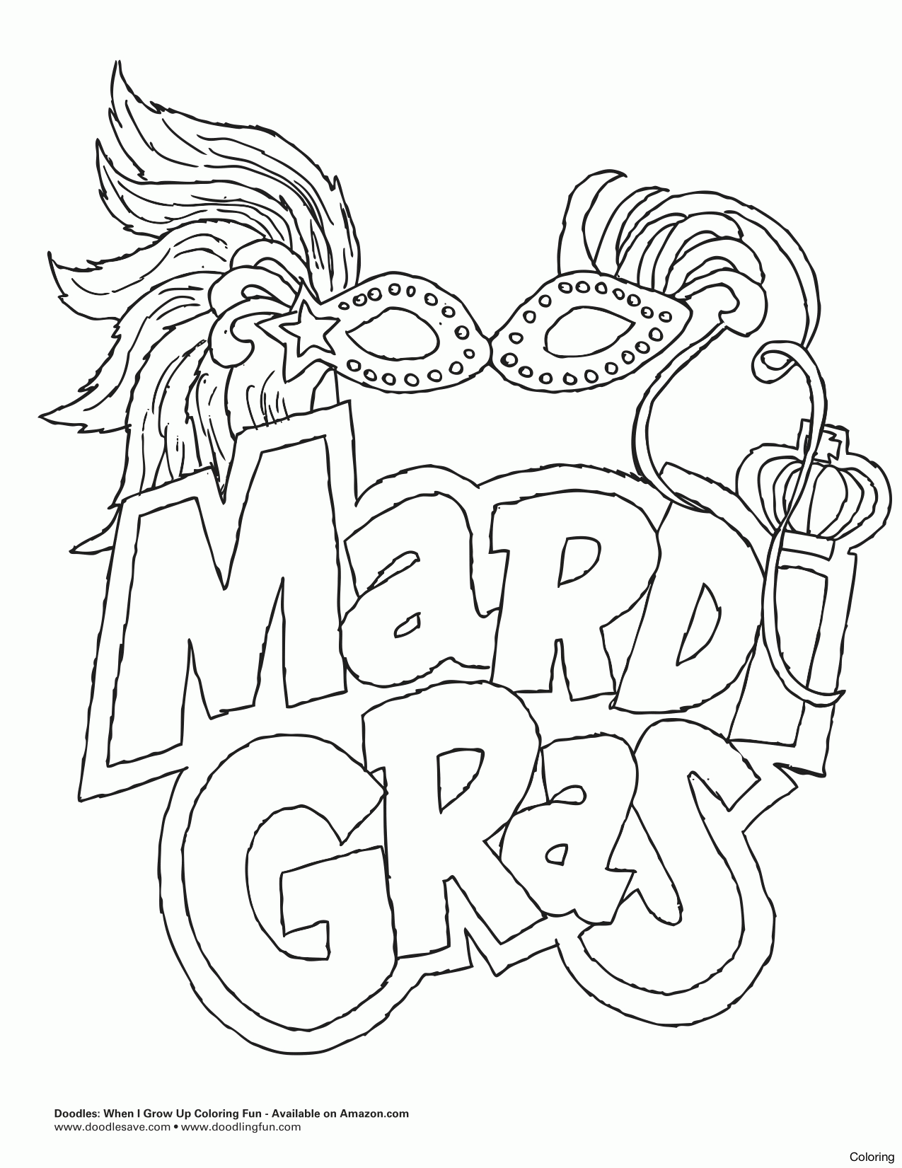 Mardi Gras Drawing At GetDrawings Free Download