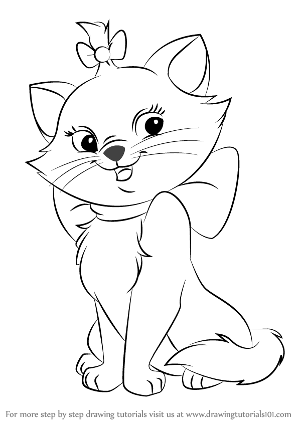 Marie Aristocats Drawing at GetDrawings Free download