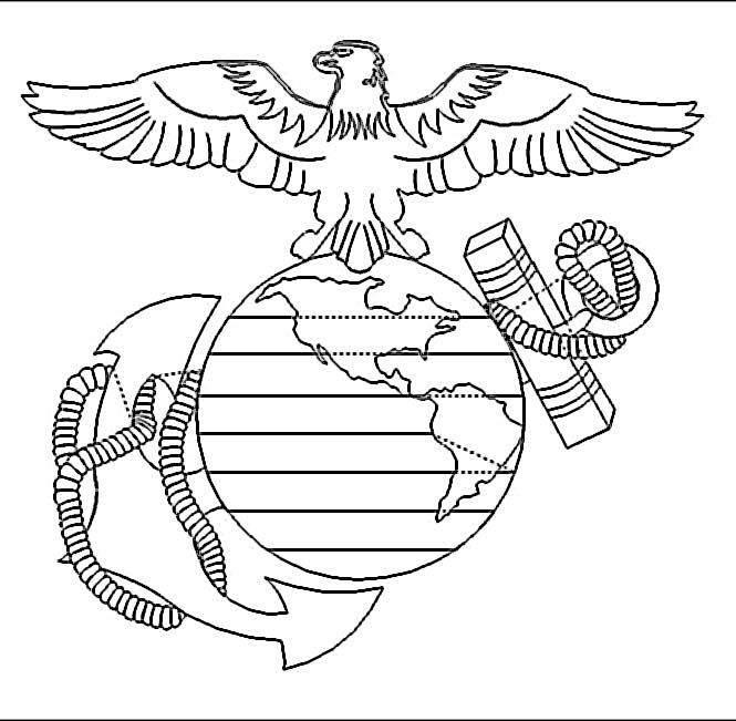 united states marine corps coloring pages - photo #39