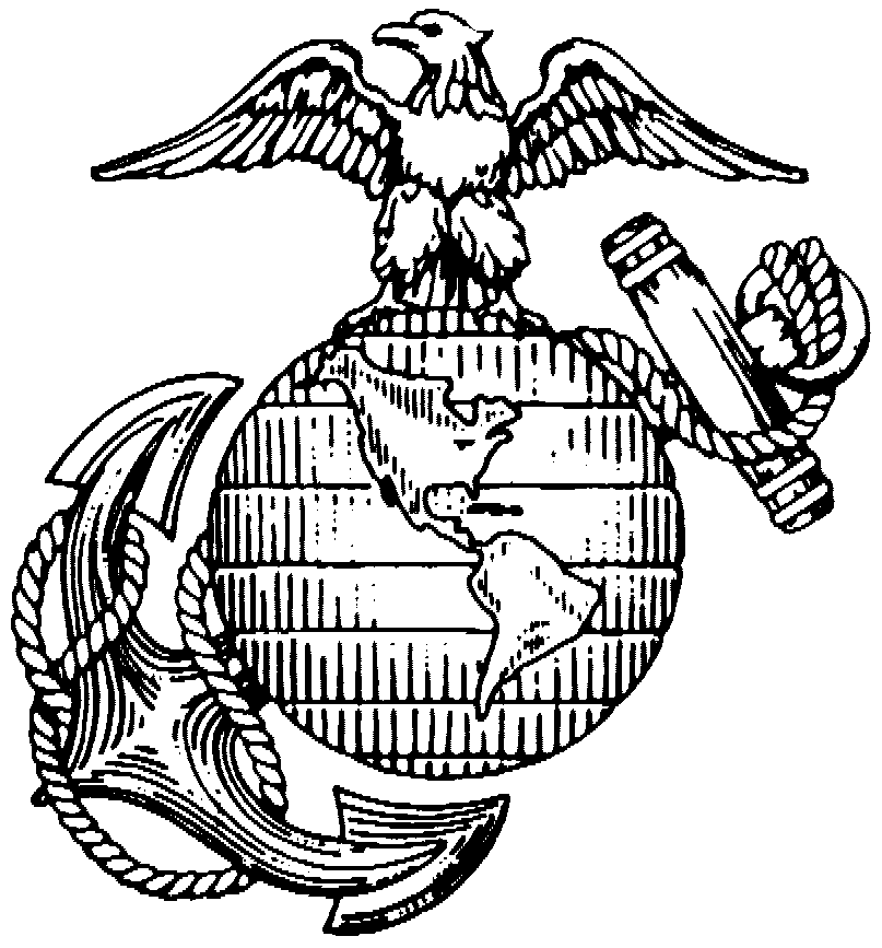 Marine Corps Seal Free Colouring Pages
