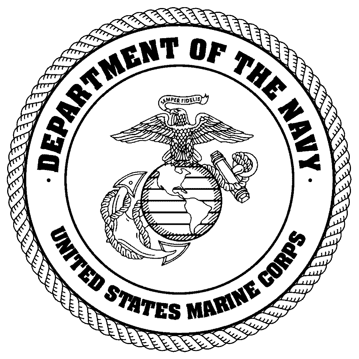 Marines Logo Drawing at GetDrawings | Free download