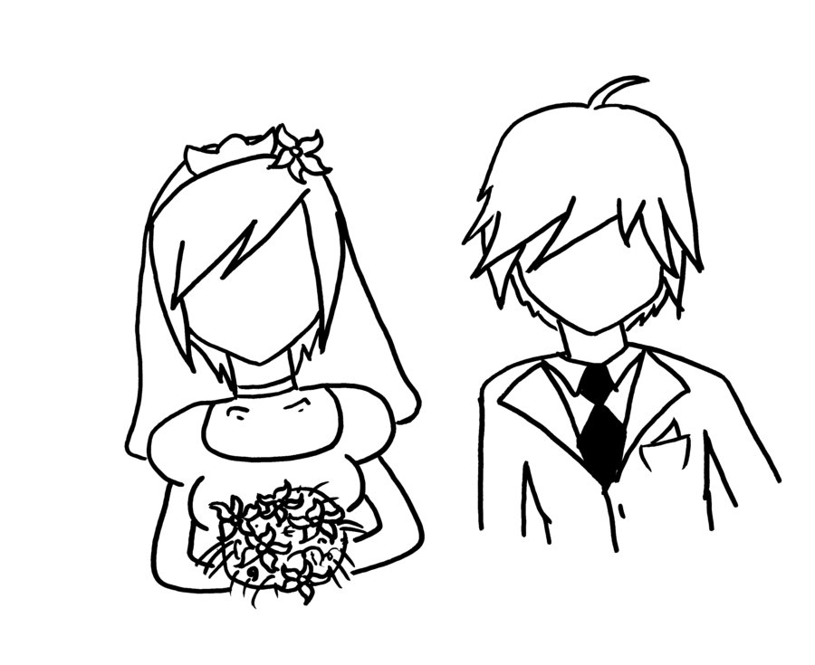 Marriage Drawing at GetDrawings | Free download