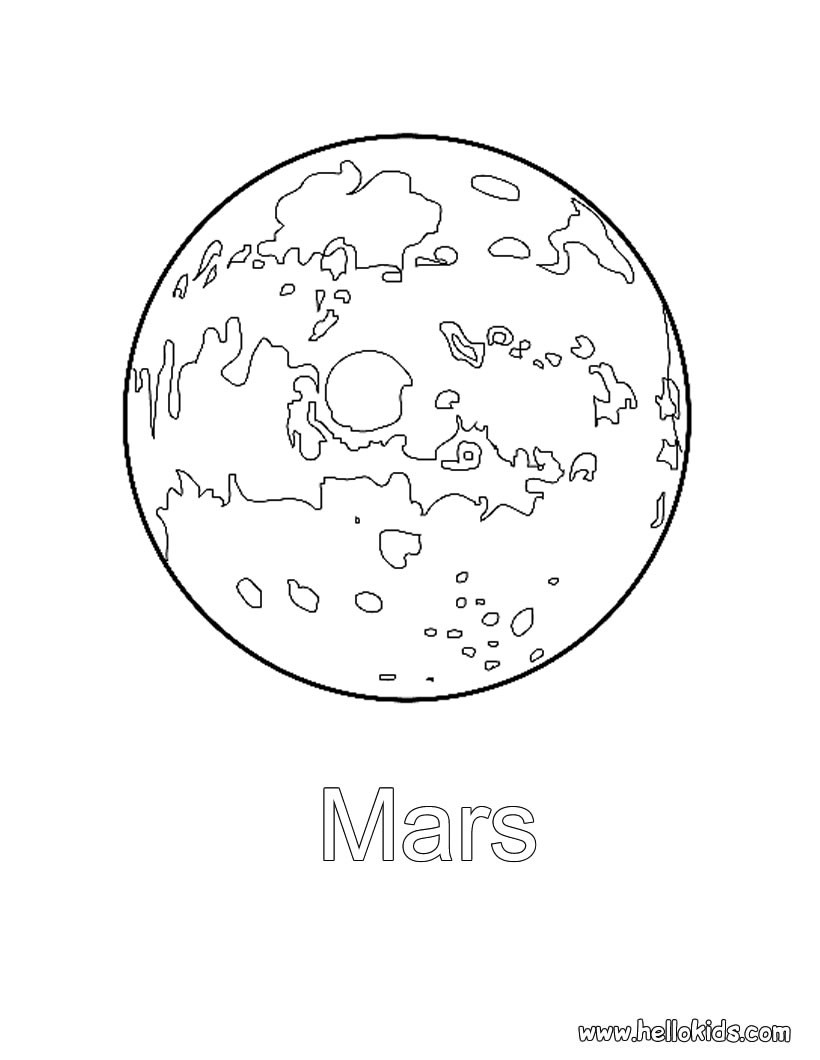 Mars Drawing At GetDrawings Free Download