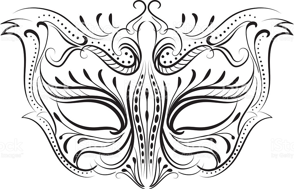 Masquerade Masks Drawing at GetDrawings Free download