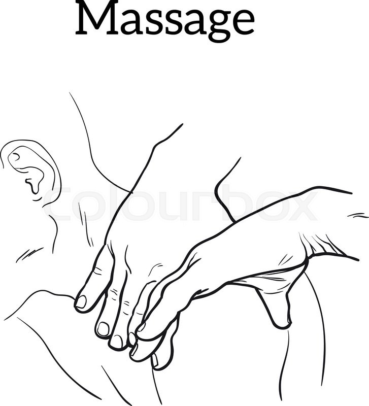 Massage Drawing at GetDrawings | Free download