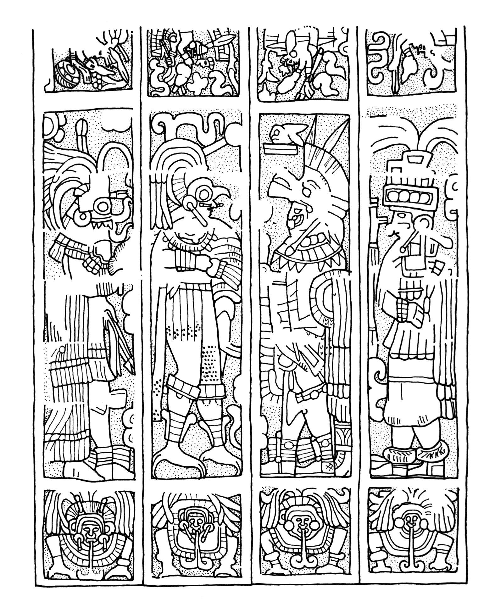 Mayan Temple Drawing at GetDrawings Free download
