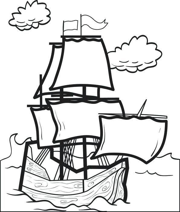 Mayflower Ship Drawing at GetDrawings | Free download