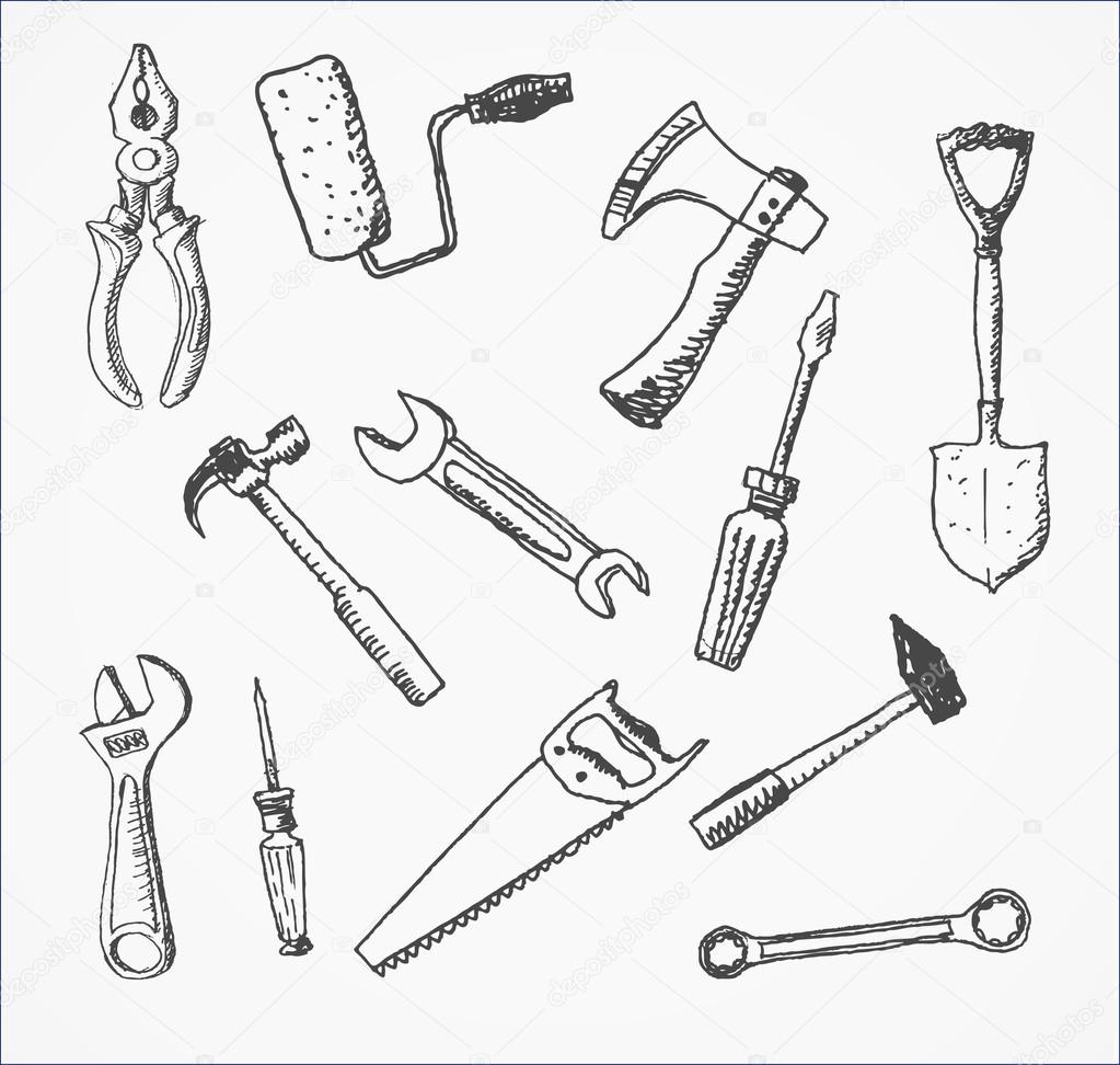 Mechanic Tools Drawing at GetDrawings Free download