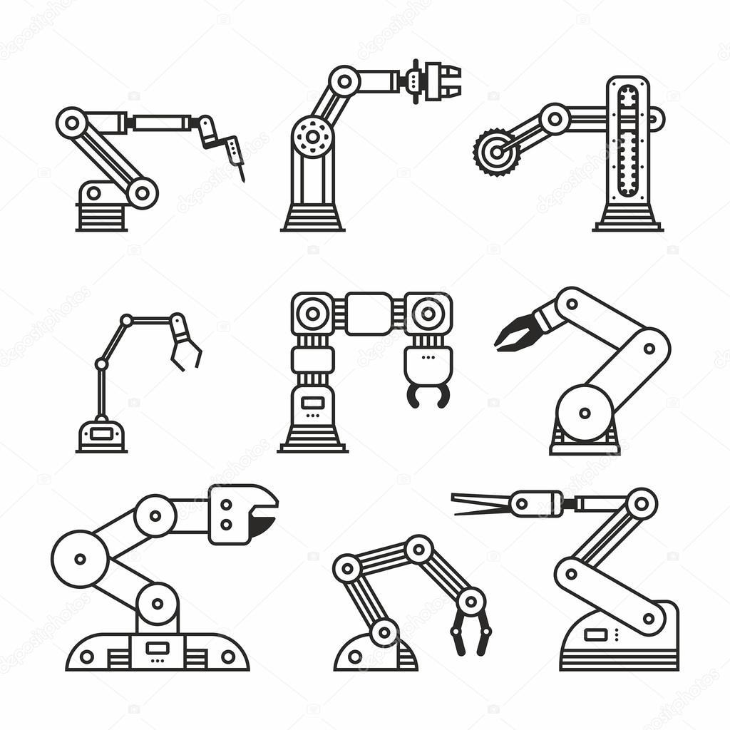 Mechanical Arm Drawing at GetDrawings | Free download