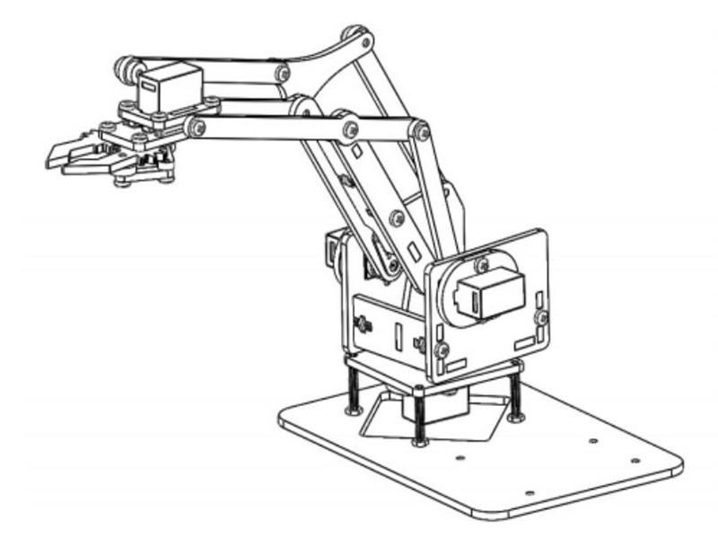 Mechanical Arm Drawing at GetDrawings | Free download