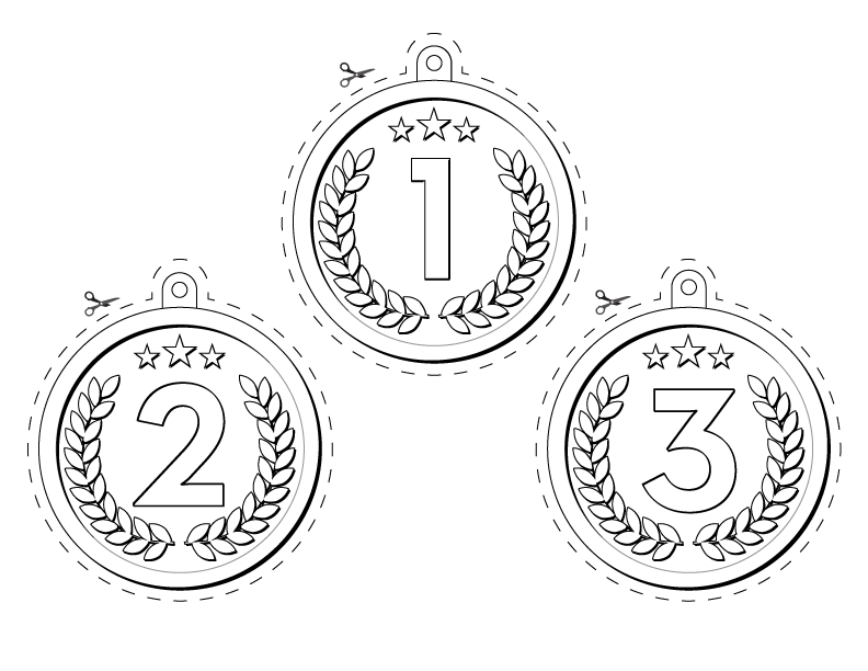 Medals Drawing at GetDrawings | Free download