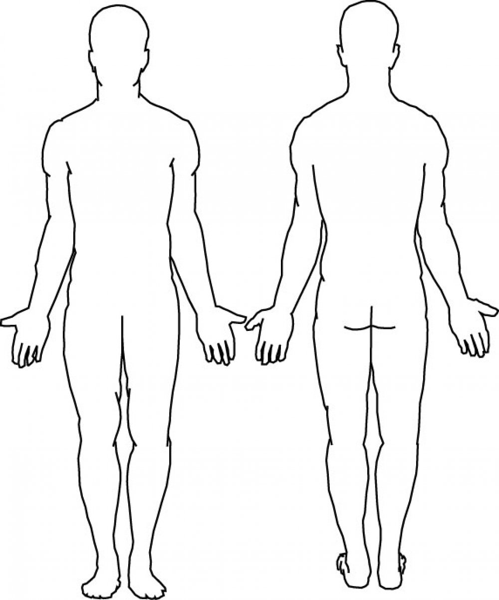 Body Diagram For Pain Assessment - Hanenhuusholli
