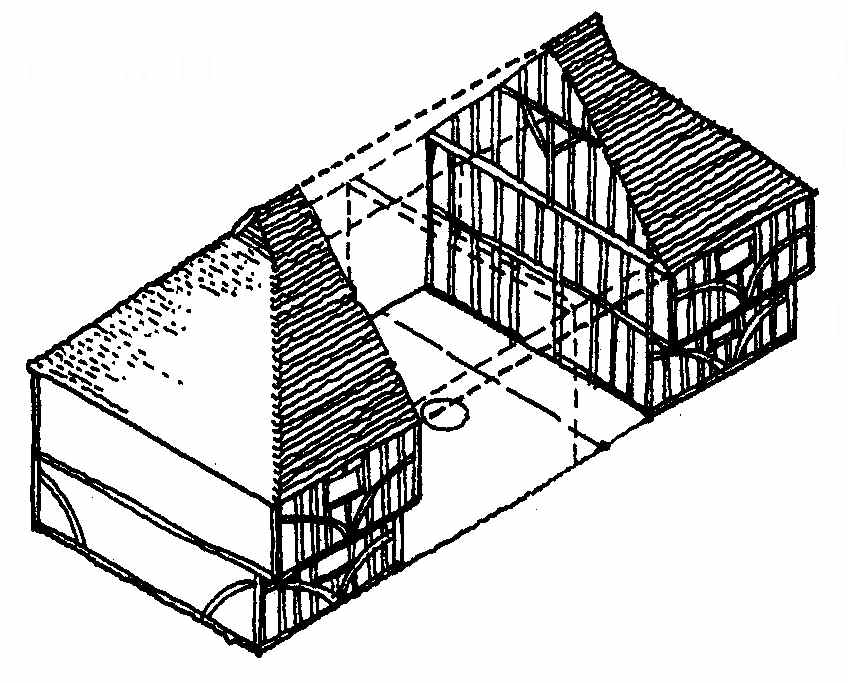 Medieval House Drawing at GetDrawings | Free download