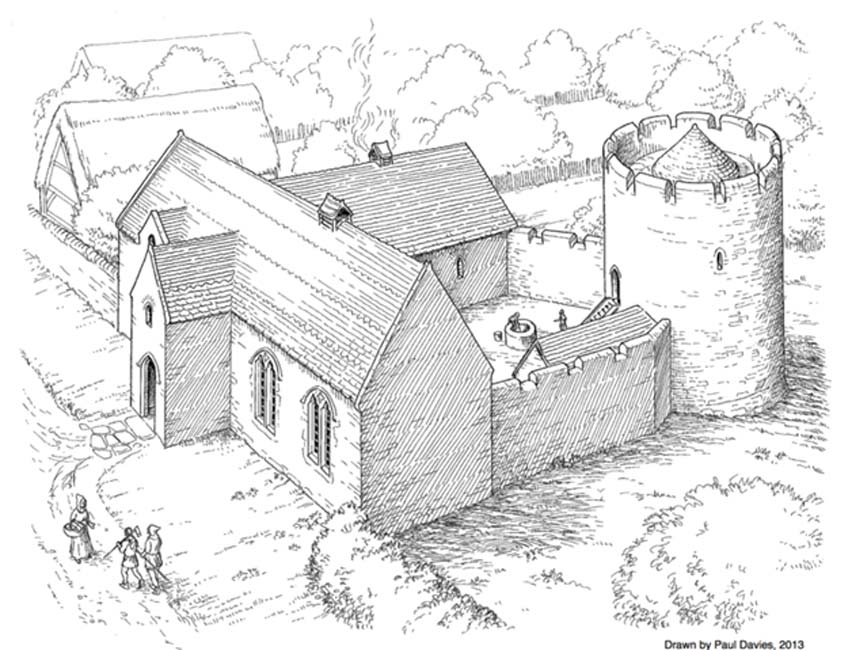 Medieval House Drawing at GetDrawings | Free download