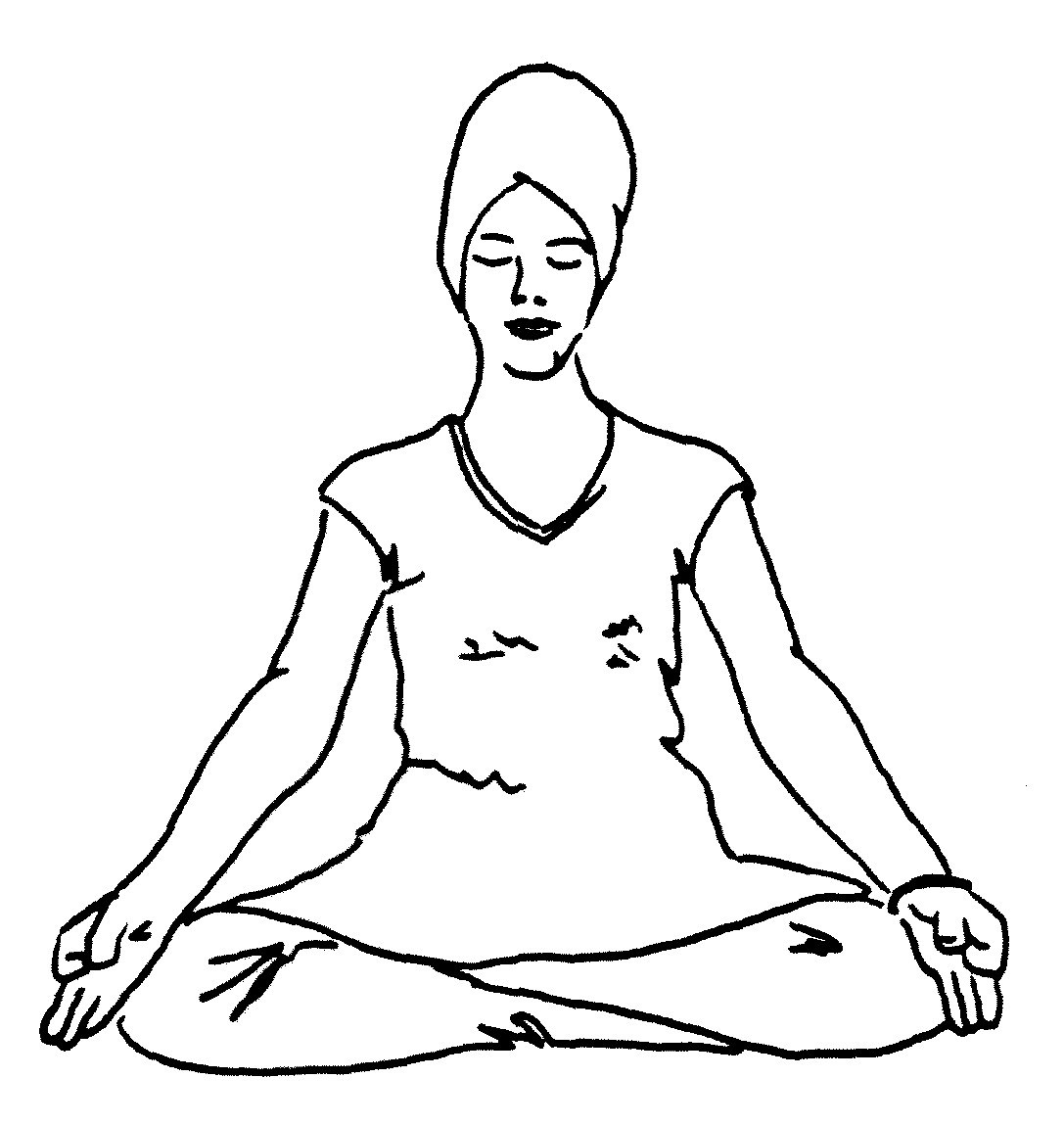 Meditating Drawing at GetDrawings Free download