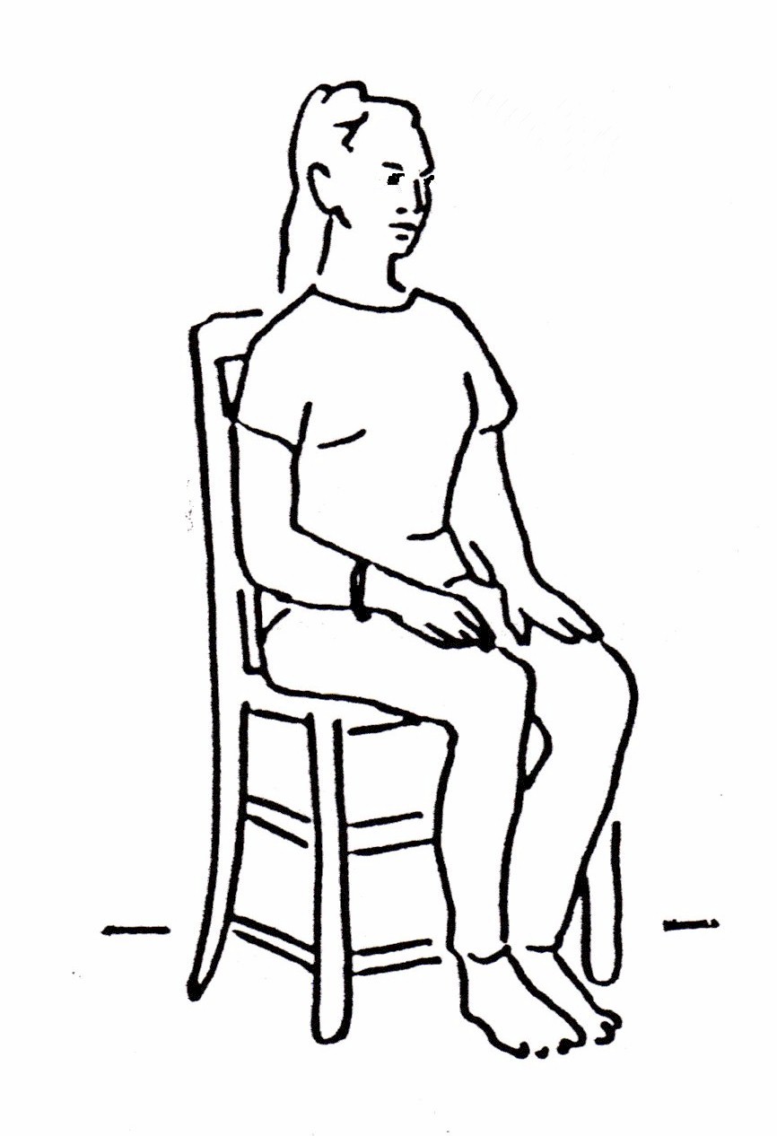 Meditation Pose Drawing at GetDrawings | Free download