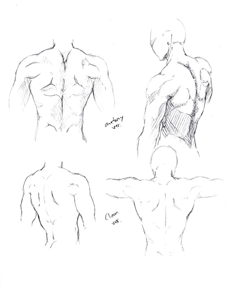 Unique Figure Drawing Man Sketch Wired for Beginner