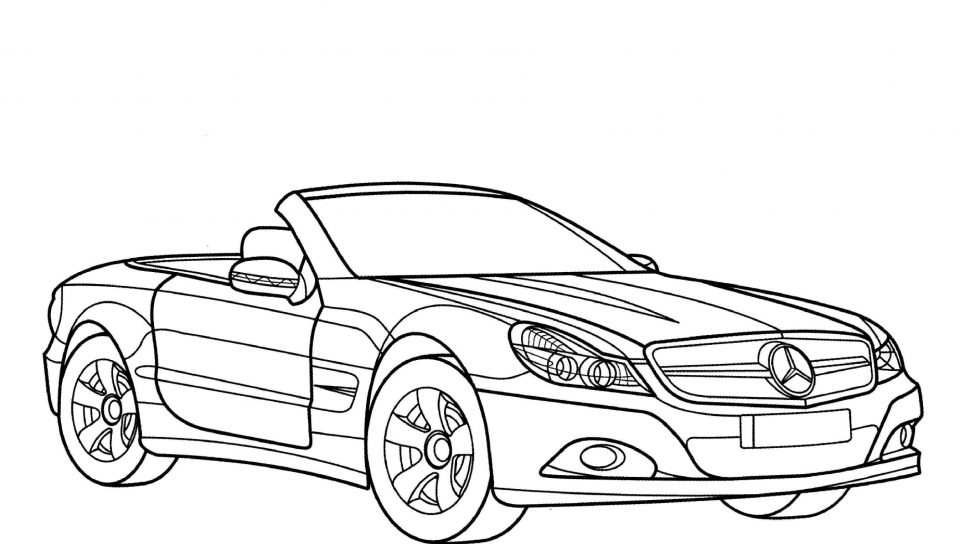 Mercedes Benz Drawing