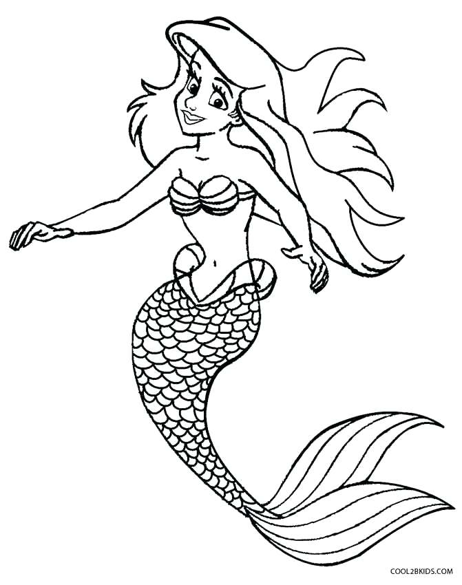 Mermaid Swimming Drawing at GetDrawings | Free download