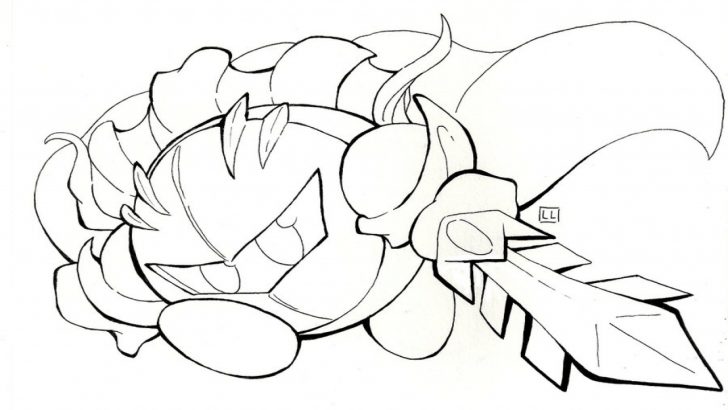 Meta Knight Drawing at GetDrawings | Free download
