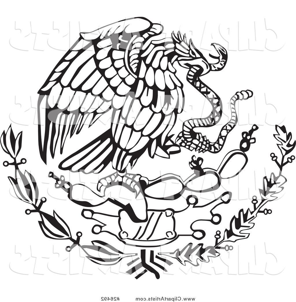 Mexico Eagle Drawing at GetDrawings | Free download