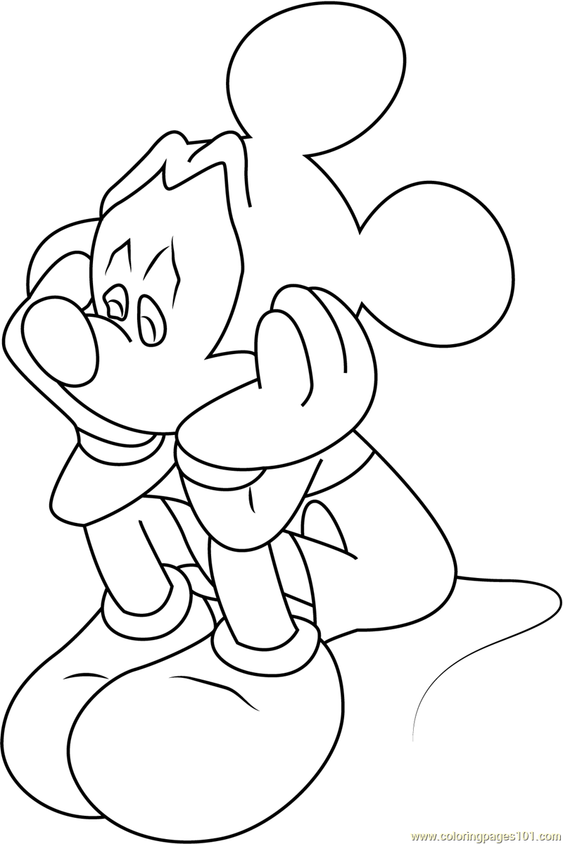 Mickey Mouse Drawing at GetDrawings | Free download