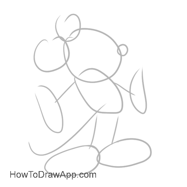 Mickey Mouse Drawing Easy at GetDrawings | Free download
