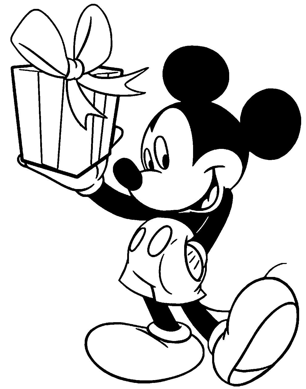 mickey mouse outline drawing at getdrawings  free download