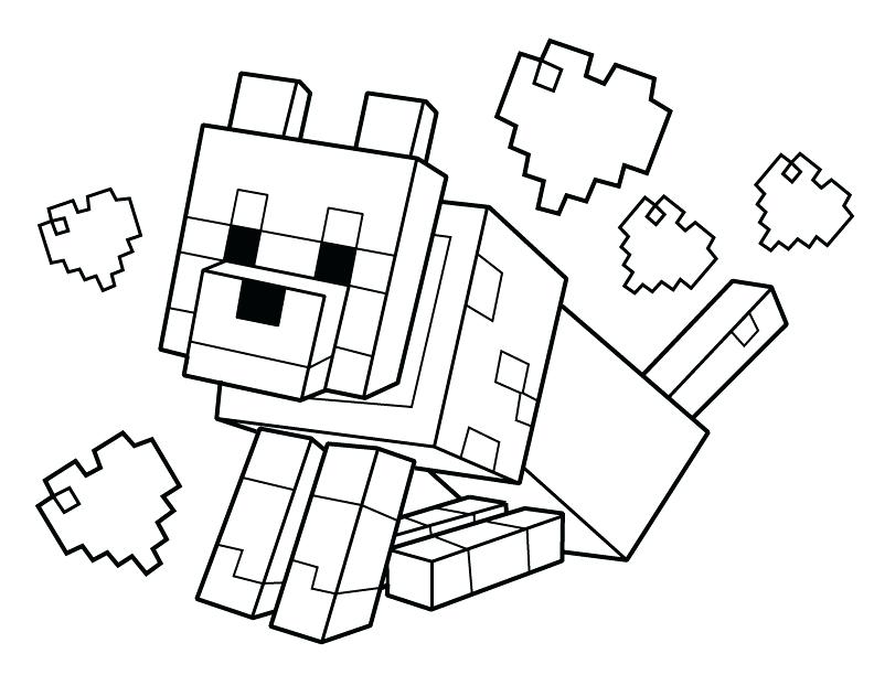 Minecraft Cat Drawing at GetDrawings | Free download