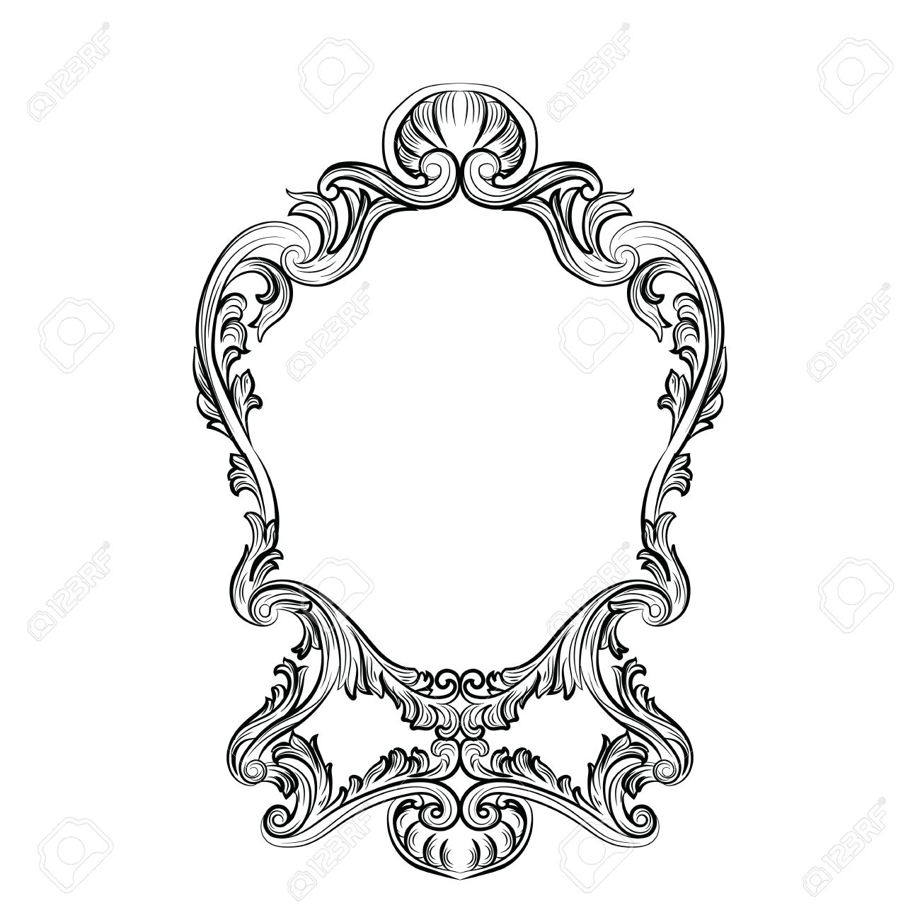 mirror-frame-drawing-at-getdrawings-free-download