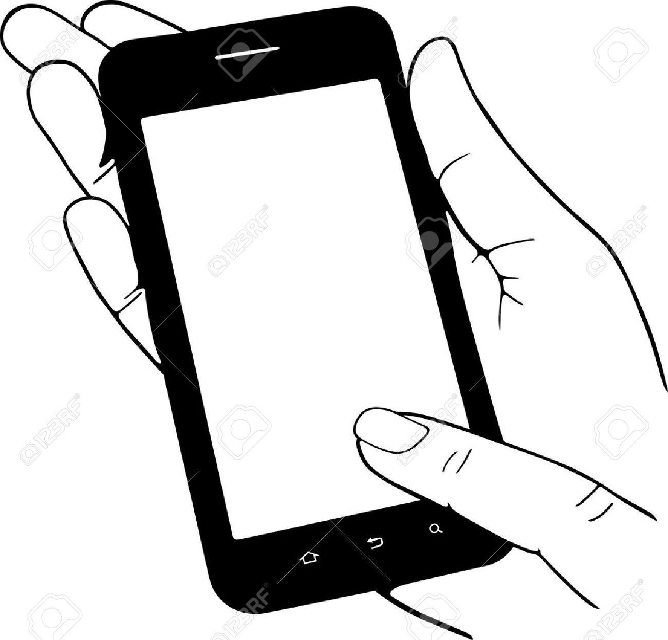 Mobile Phone Drawing at GetDrawings | Free download