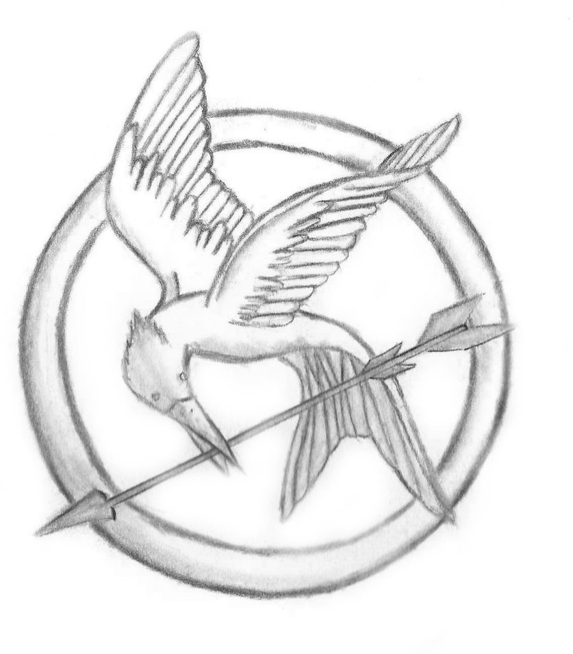 Mockingjay Drawing at GetDrawings Free download