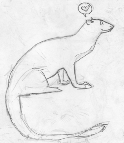 Mongoose Drawing at GetDrawings | Free download