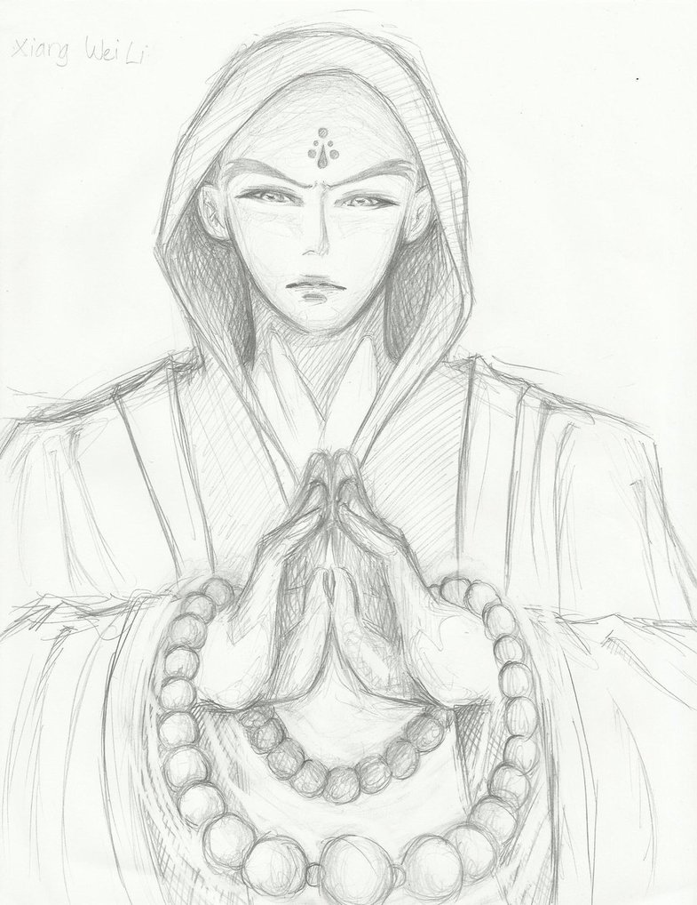 Monk Drawing at GetDrawings Free download