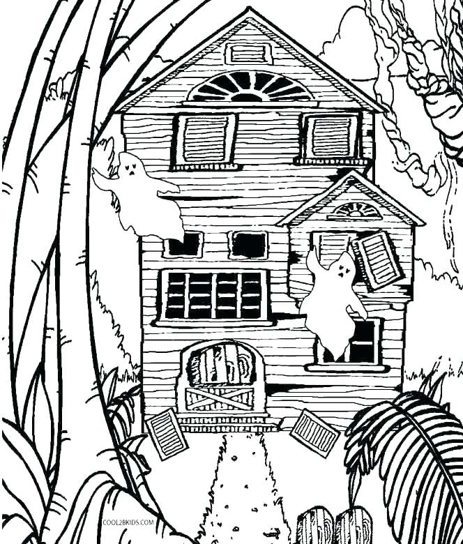 Monster House Drawing at GetDrawings | Free download