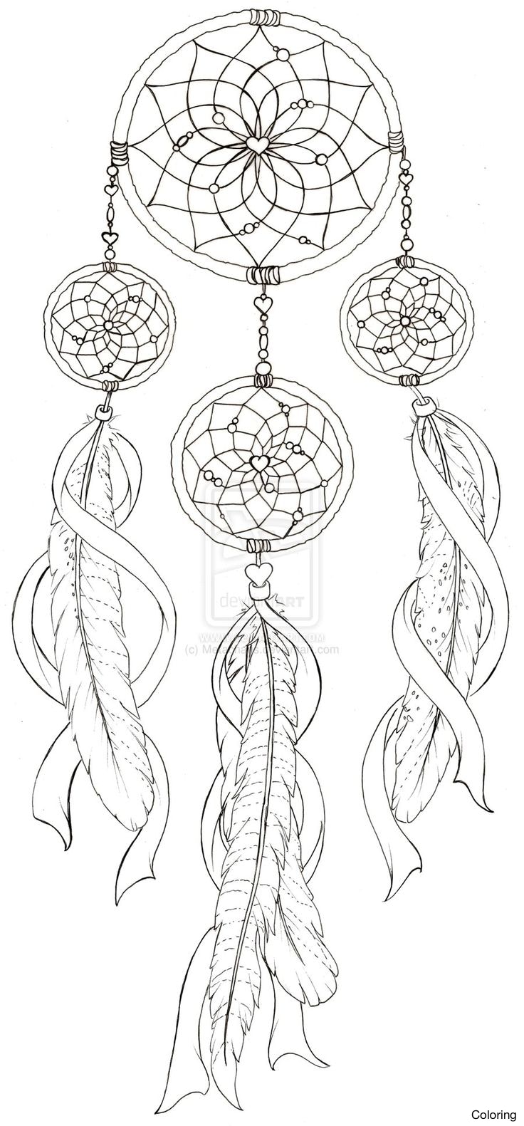 moon-dreamcatcher-drawing-at-getdrawings-free-download