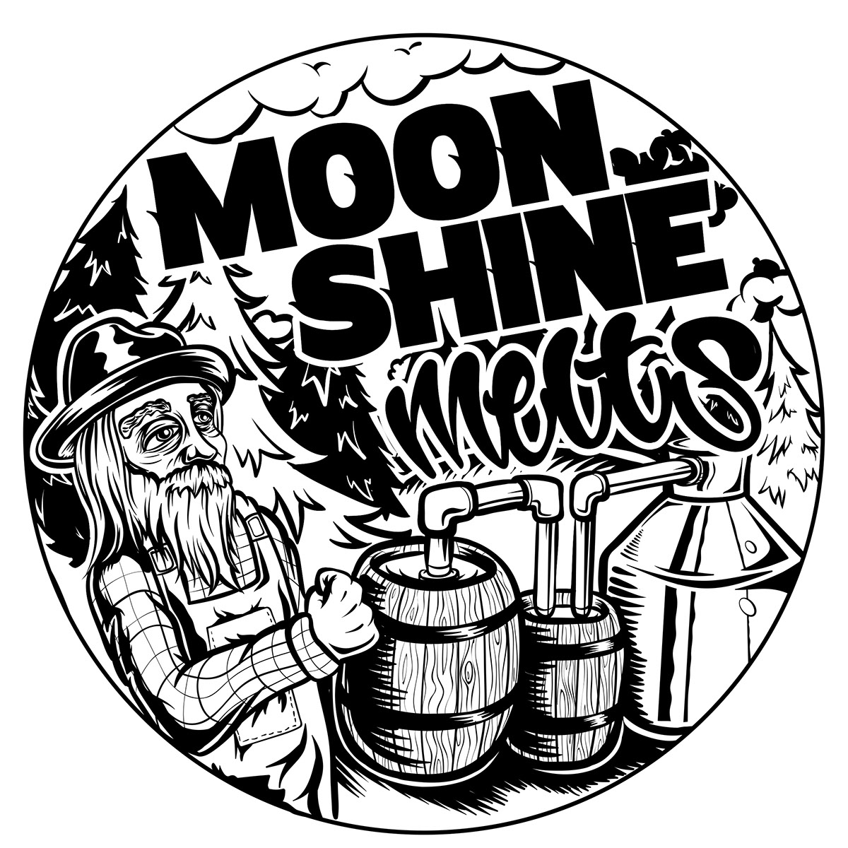Moonshine Still Drawing at GetDrawings Free download