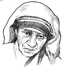 Mother Teresa Drawing at GetDrawings | Free download