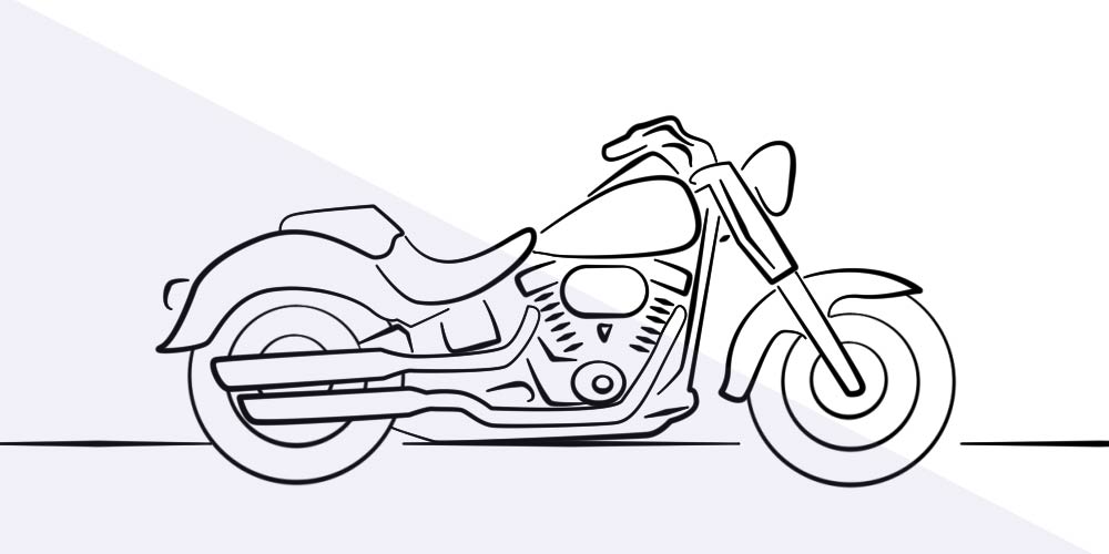 Motorcycle Simple Drawing at GetDrawings Free download
