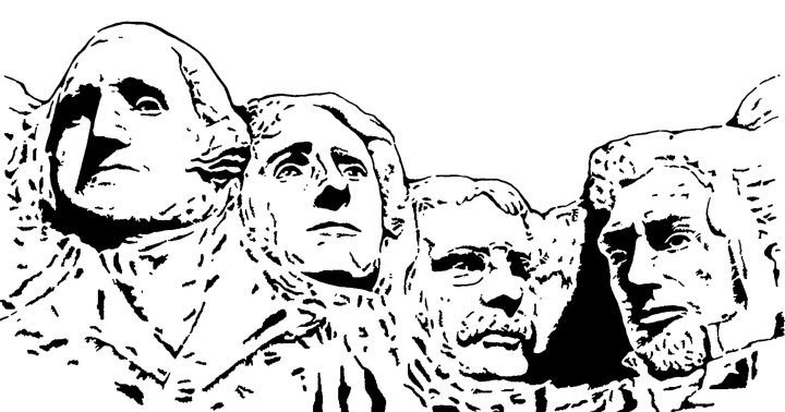 Mount Rushmore Drawing at GetDrawings | Free download