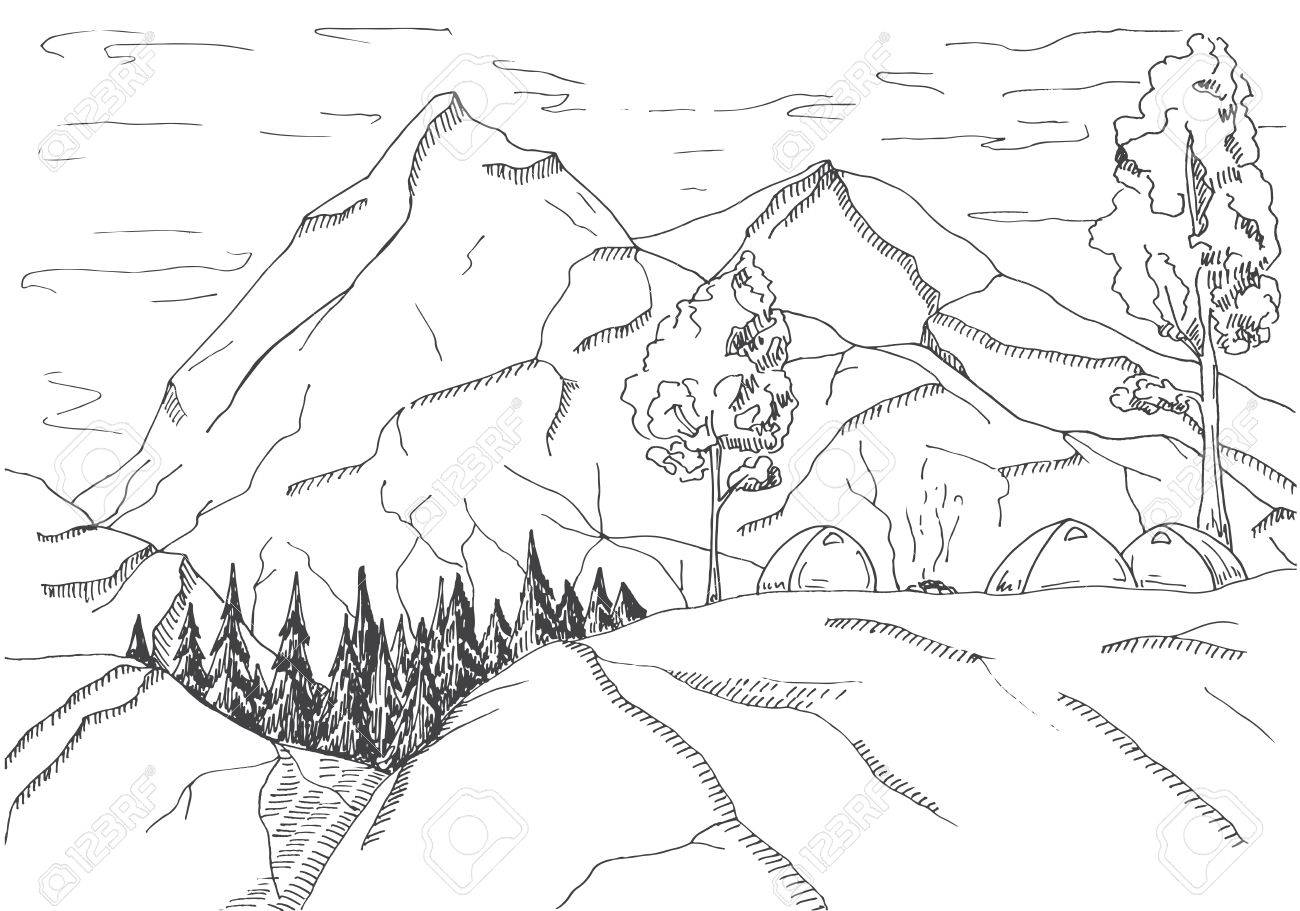 mountain-landscape-drawing-at-getdrawings-free-download