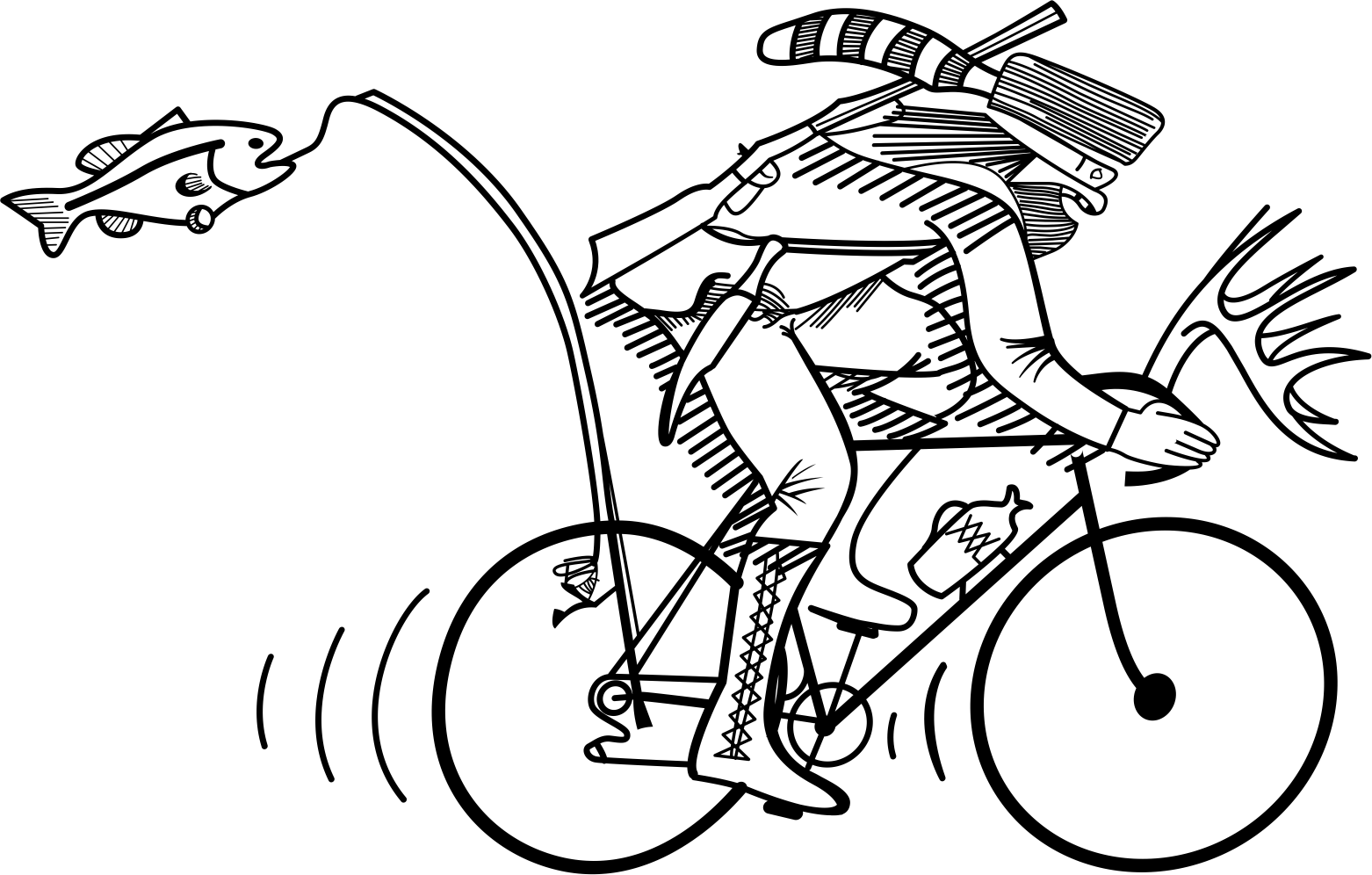 Mountain Man Drawing at GetDrawings | Free download