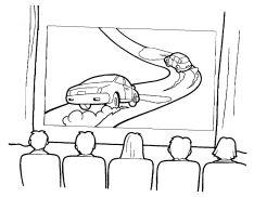 Movie Theater Drawing at GetDrawings | Free download