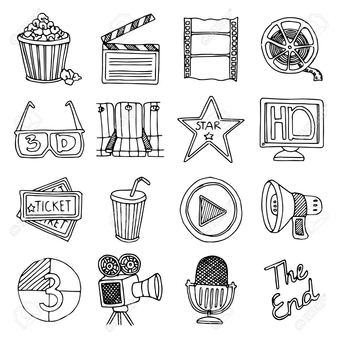 Movie Theater Drawing at GetDrawings | Free download