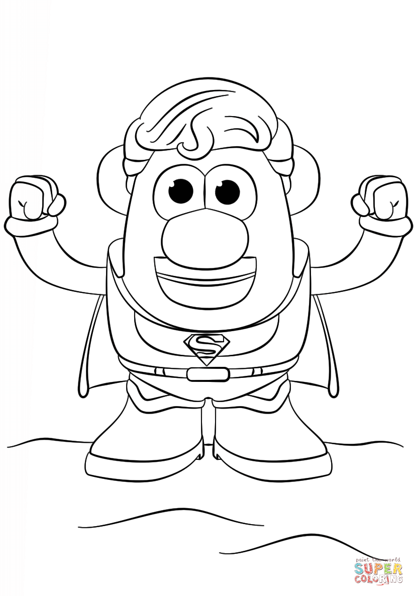 Mr Potato Head Drawing at GetDrawings | Free download