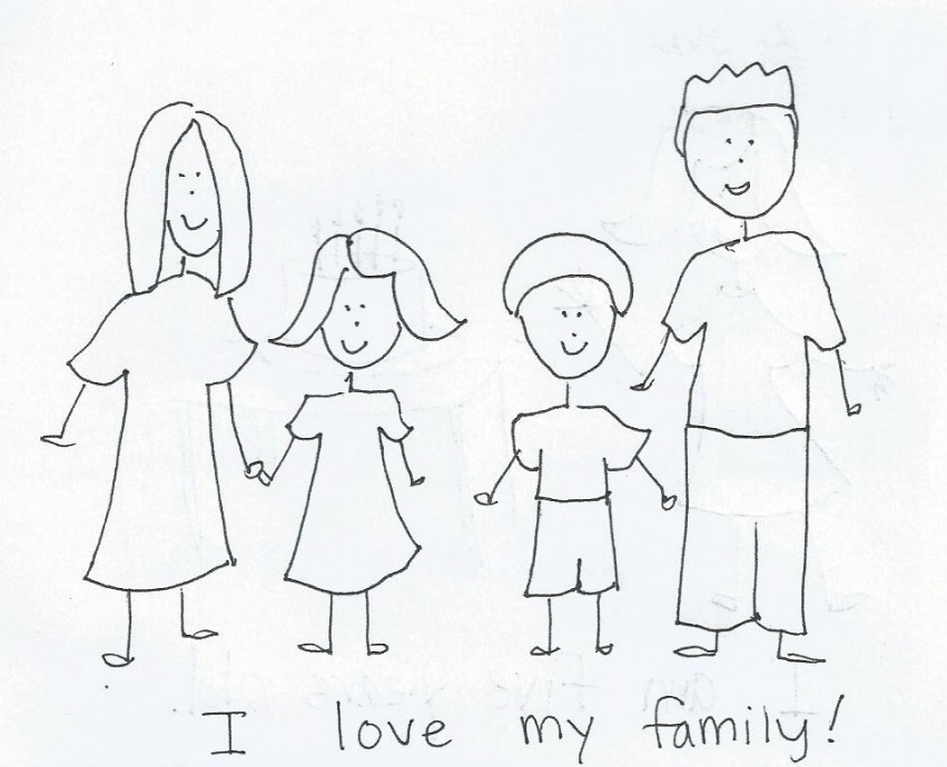 My Family Drawing at GetDrawings Free download