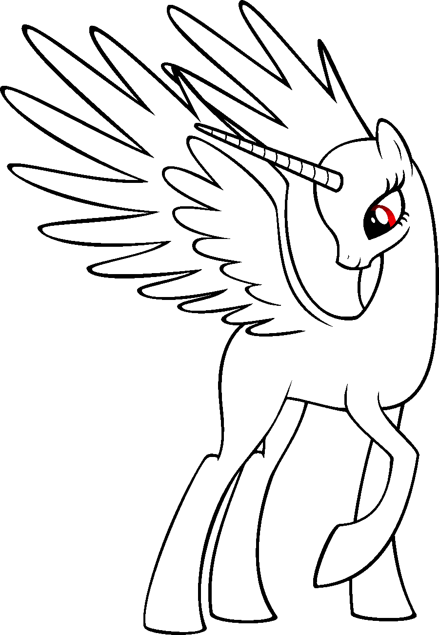 My Little Pony Drawing Template at GetDrawings Free download